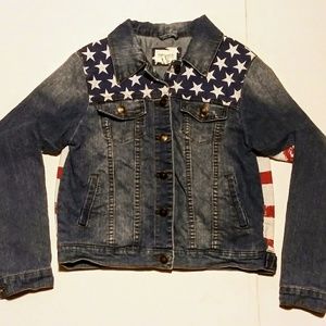 Forever 21 America Denim Jacket